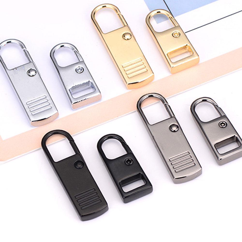 Tyqour 8 stuks rits trekt vervanging rits pull tab lederen charme voor