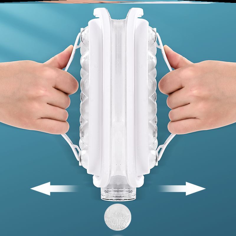 Ice Ball Maker 2 In 1 Draagbare Ice Fles Cubic Container Ice Cube Ronde Tray Mold Diy Iattice Ketel bar Keuken Tool