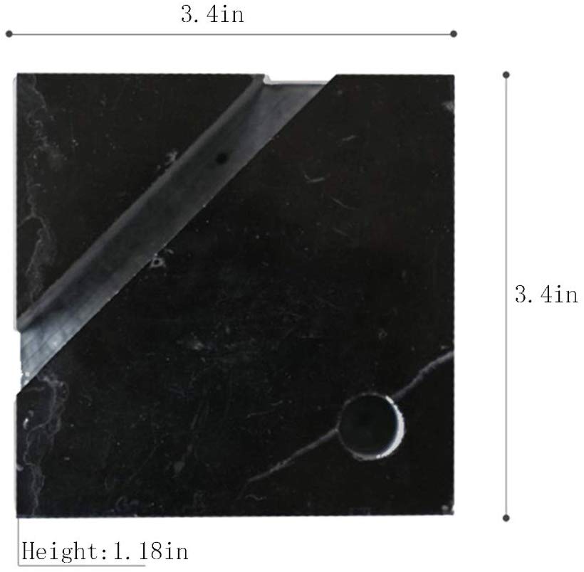 Natural Marble Business Card Holder Office Pen Mobile Phone Holder Desktop Storage Holder