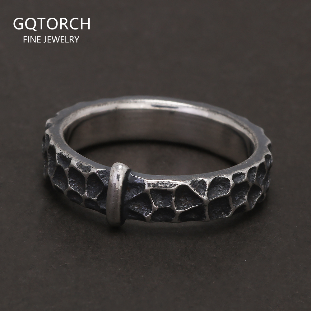 Anillo Outlander Claire de Plata de Ley 925 auténtica para mujer y hombre, banda de boda Vintage, joyería de programa de televisión de película, para aniversario: 11