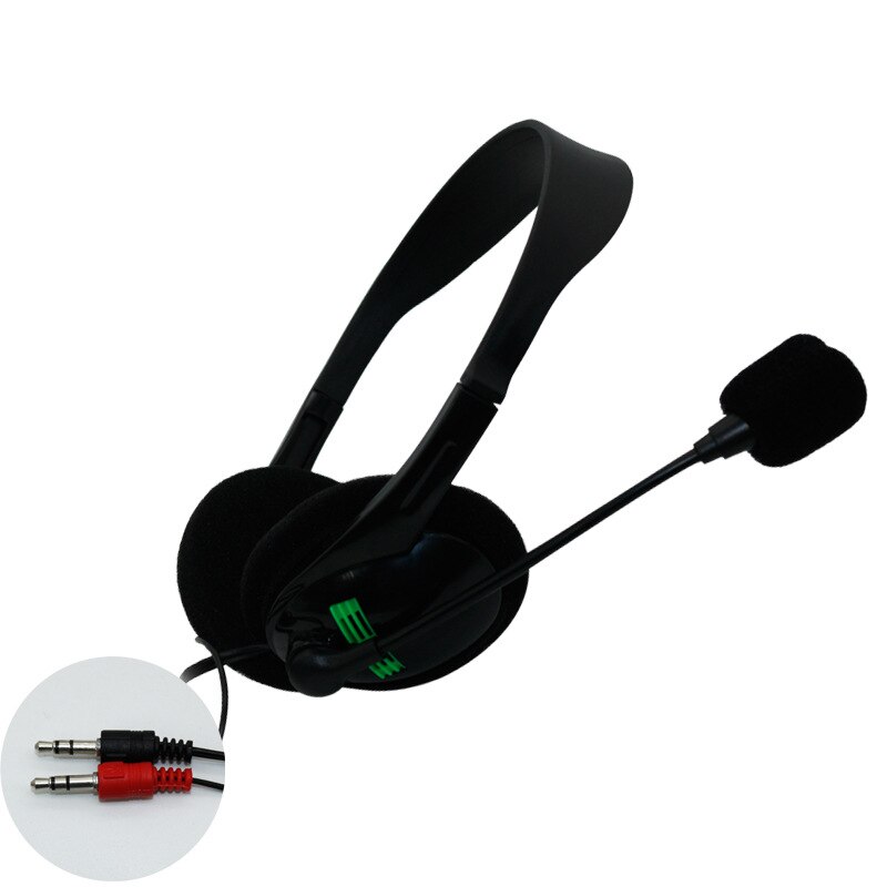 noise-cancelling stereo headset computer headset headphone with microphone customer service headset 440