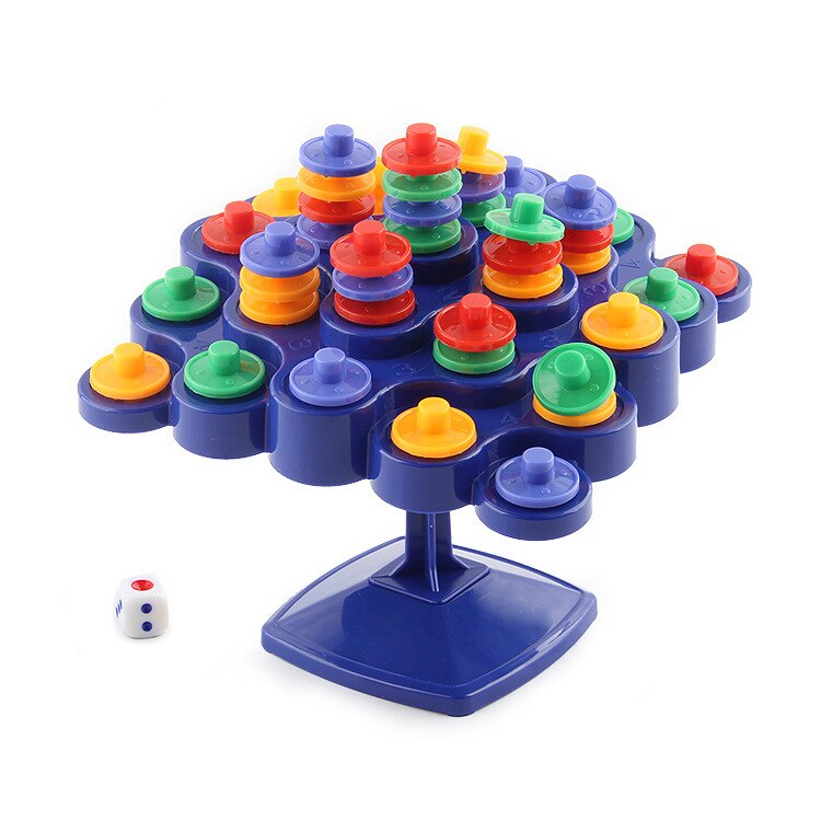 Desktop Game Toys Balance Turntable Jenga Layered Parent-child Interactive Puzzle Exercise Brain