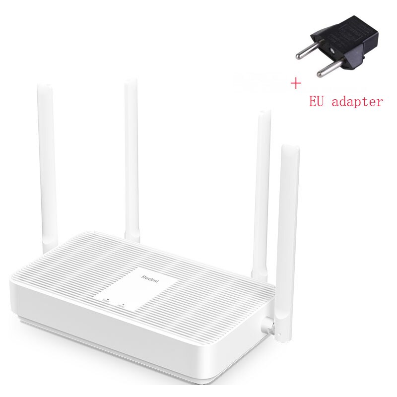 Xiaomi-routeur double bande Redmi AX5 wi-fi 6 Mesh, /2.4 GHz, Gigabit, répéteur de signal sans fil, avec 4 antennes larges à Gain élevé, 5.0: Add EU adapter
