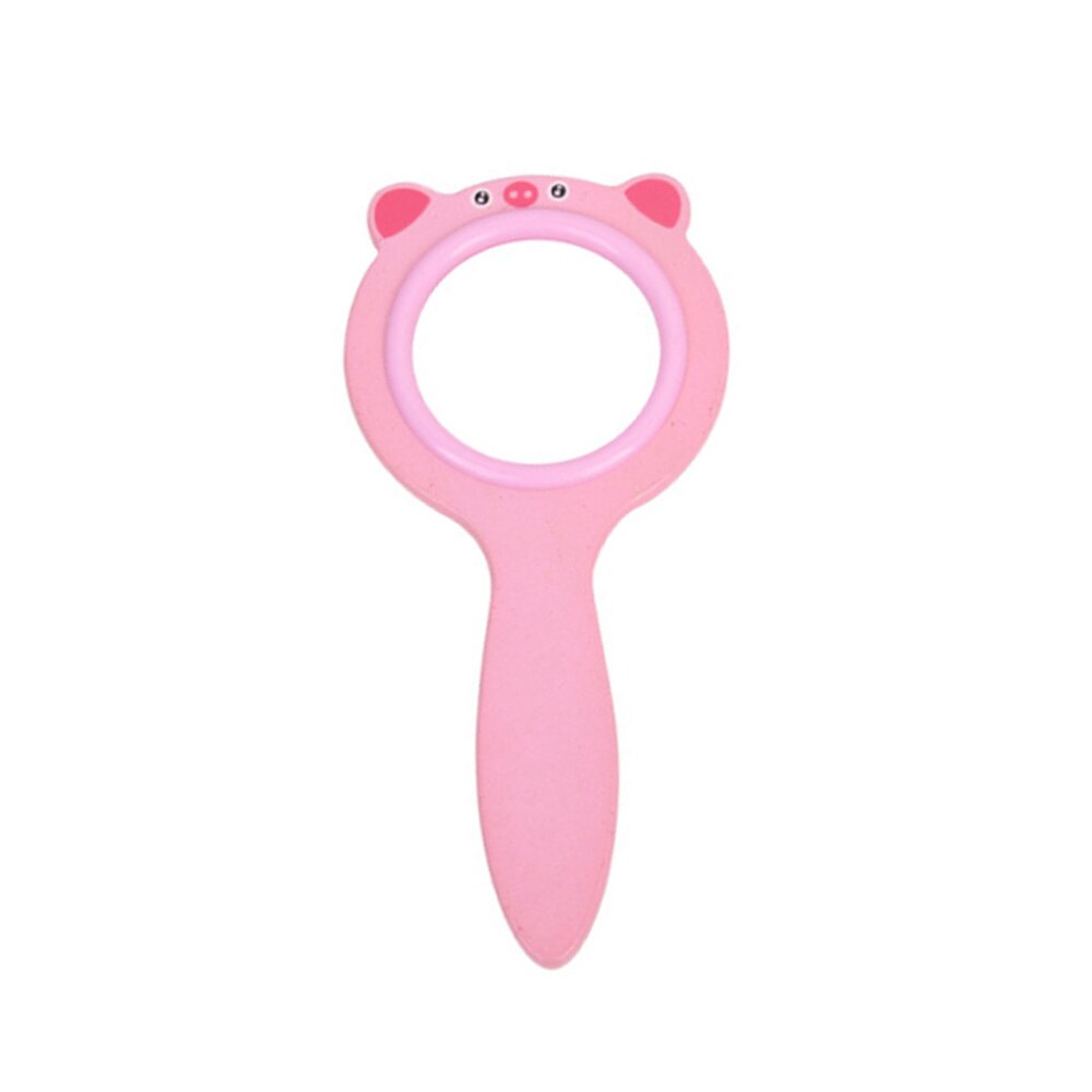 Dessin animé loupe insecte visionneuse enfants Science expérience jouet petite Science maternelle enseignement aides enfants: Pink