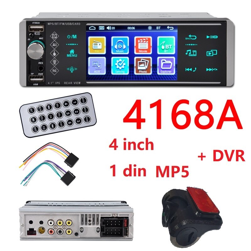 Car Multimedia Player Autoradio Car radio 1din 5.1" touch screen auto audio mirrorlink Android stereo bluetooth rearview camera