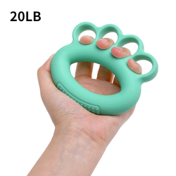 1 PCS Finger Exerciser 6 Level Hand Grip Trainer Strengthener Silicone Finger Stretcher Relieve Wrist Pain and Speed Up Recovery: 20LB