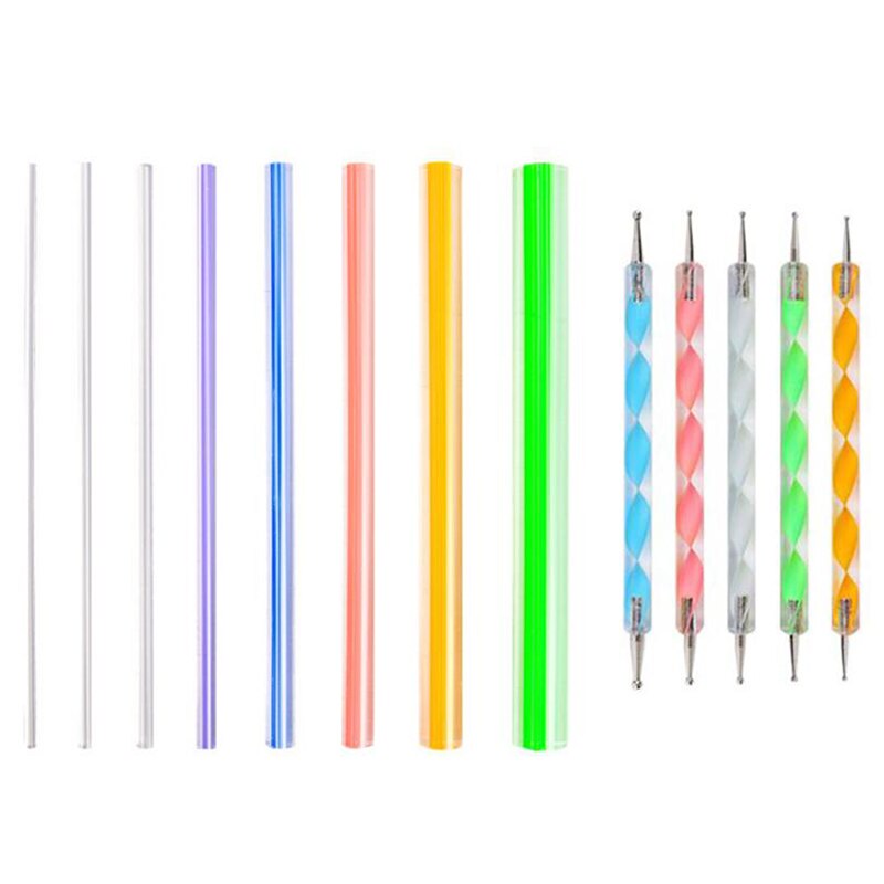 Mandala Dotting Tools Set for Painting Rocks,Painting Rocks Dot Kit,Acrylic Stick,Point Drill Tool,Stencil DIY Wall Art