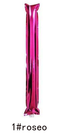 Claquette gonflable brillante pour tennis | Bâtonnets pour sport, rencontre football, basket-ball, tennis, match de natation, événement Wh: 1 roseo