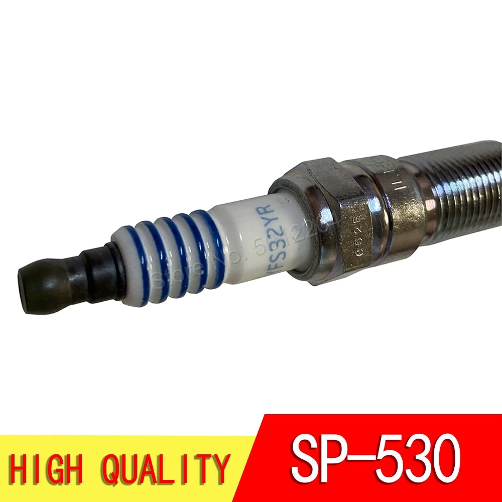 YYJTZ – bougie d'allumage en Iridium, 4/6 pièces, pour moto Ford Escape Lincoln MKZ SP-530 SP530, 530 SP AYFS-32Y-R