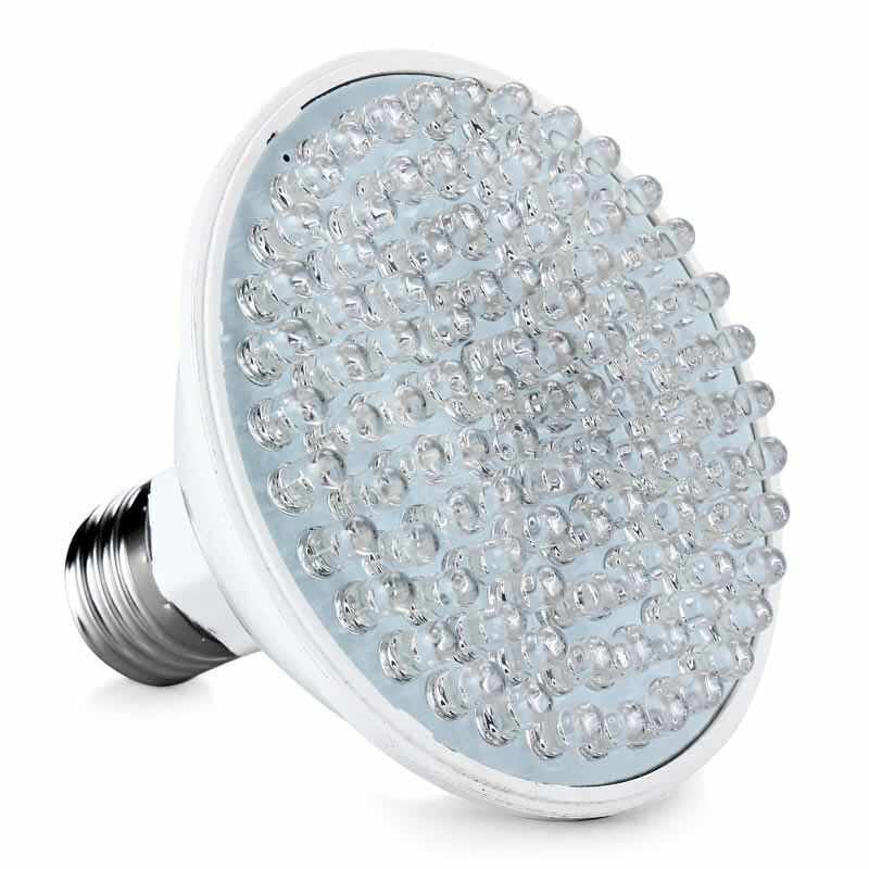 Ultra Bright E27 100LED 220V UV Ultraviolet Purple Light Lamp Bulb Plastic low power consumption