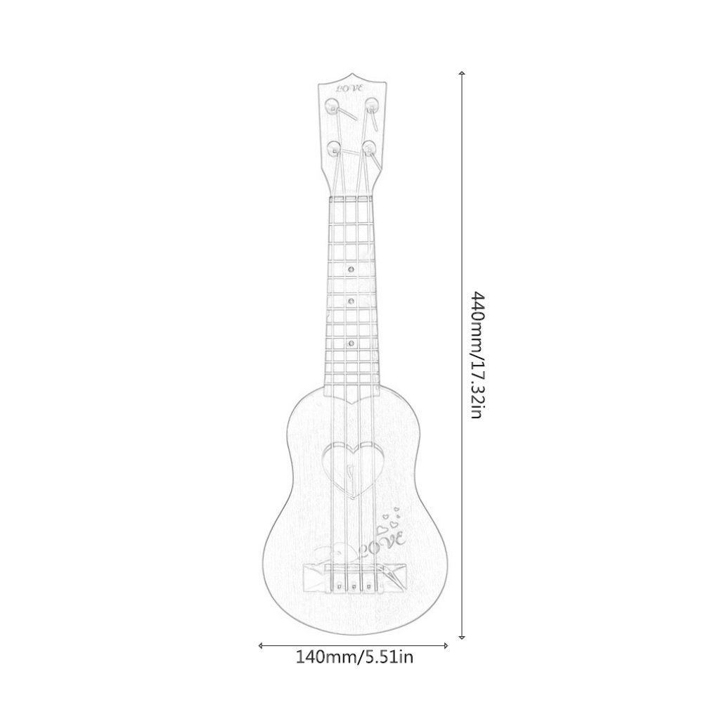 Kinderen Speelgoed Gitaar Beginner Klassieke Ukulele Gitaar Educatief Muziekinstrument Speelgoed Voor Kids Funny Snaarinstrument