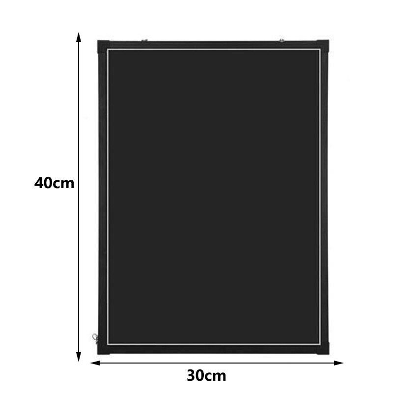 30x40cm Erasable To Write on Flashing Luminated Fluorescent Sign Board Set Cafe Coffee Menu Styling Neon LED Decoration Board