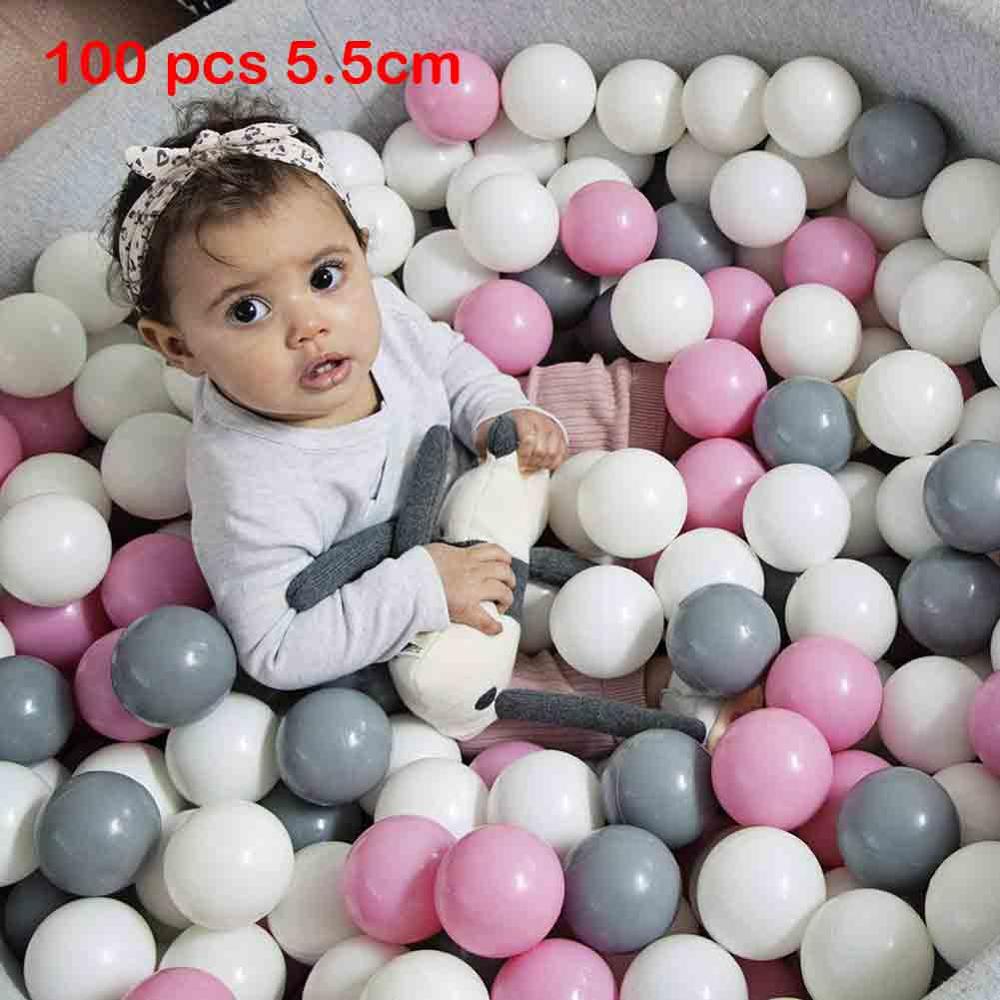 25/50/100 pcs Eco-Friendly Colorful Sfera di Plastica Giocattoli Oceano Palle per La Piscina Del Bambino Swim Pit Toy lo stress Sfera di Aria di Sport All'aria Aperta: 10