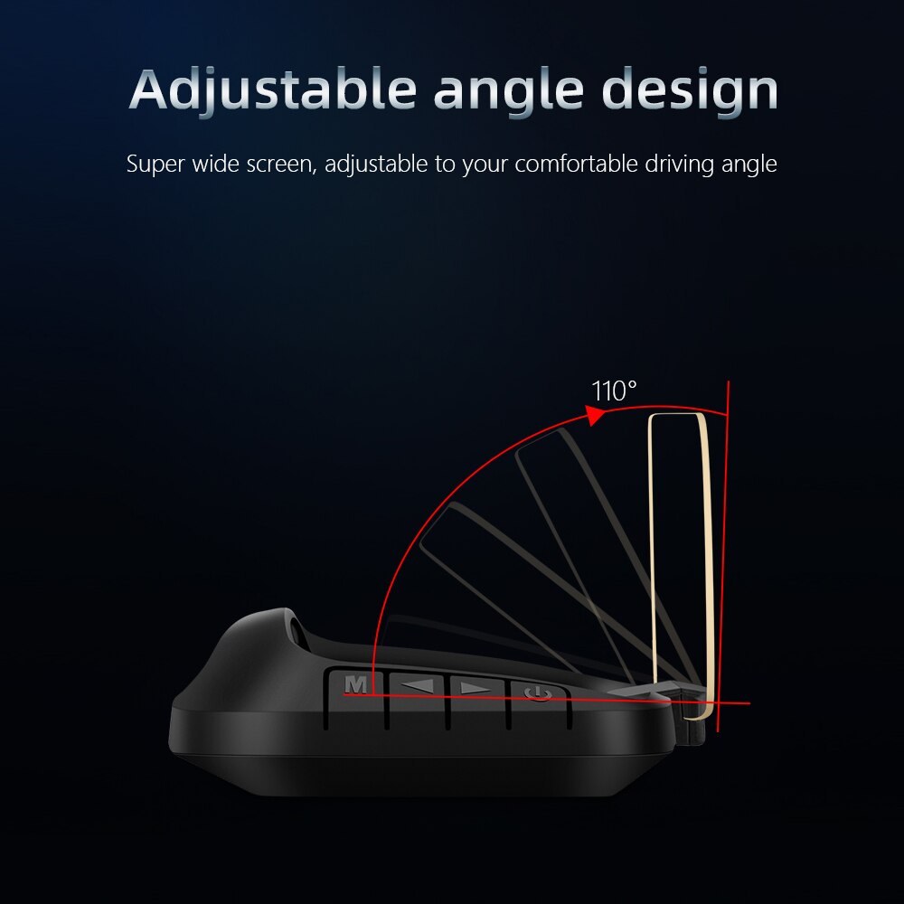 HUD C5 Projector Car Head up diaplay head-up Monitor OBD OBD2 Auto GPS Turbo digital speedometer Navigator On-board computer