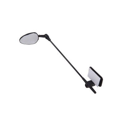 Flat Lightweight Mountain Bike Helmet Mirror Helmet Mounted Rear View Mirror Cycling Accessory 360 Rotation Universal