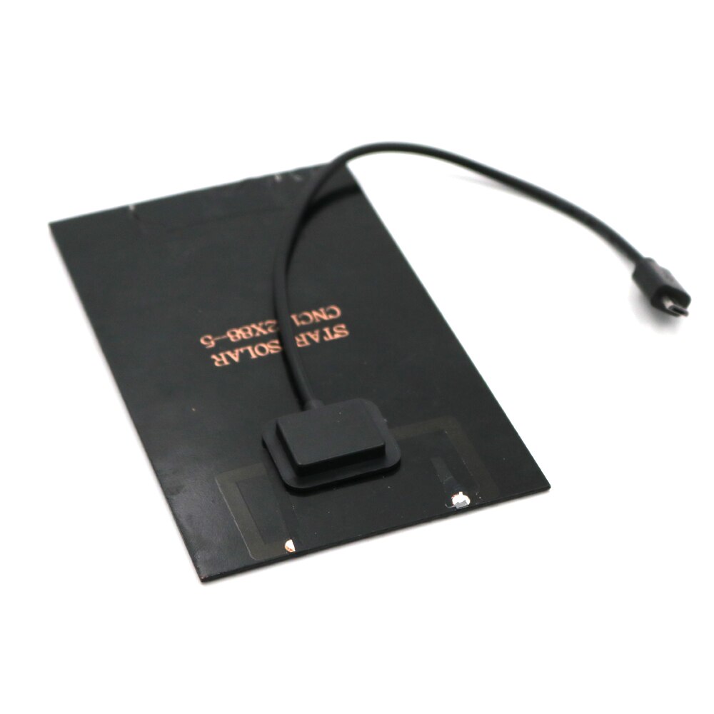 2w 5v solceller mikro usb android solcellepanel lader rute rask diy utendørs batteri polysilicon bærbar reisetavle