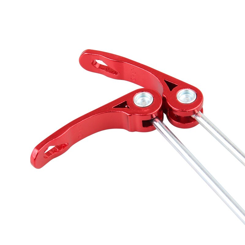Brochettes de moyeu de roue de vélo avant et arrière QR, axe à dégagement rapide, levier de Clip pour vtt et vélo de route, axe arrière 175MM avant 145MM
