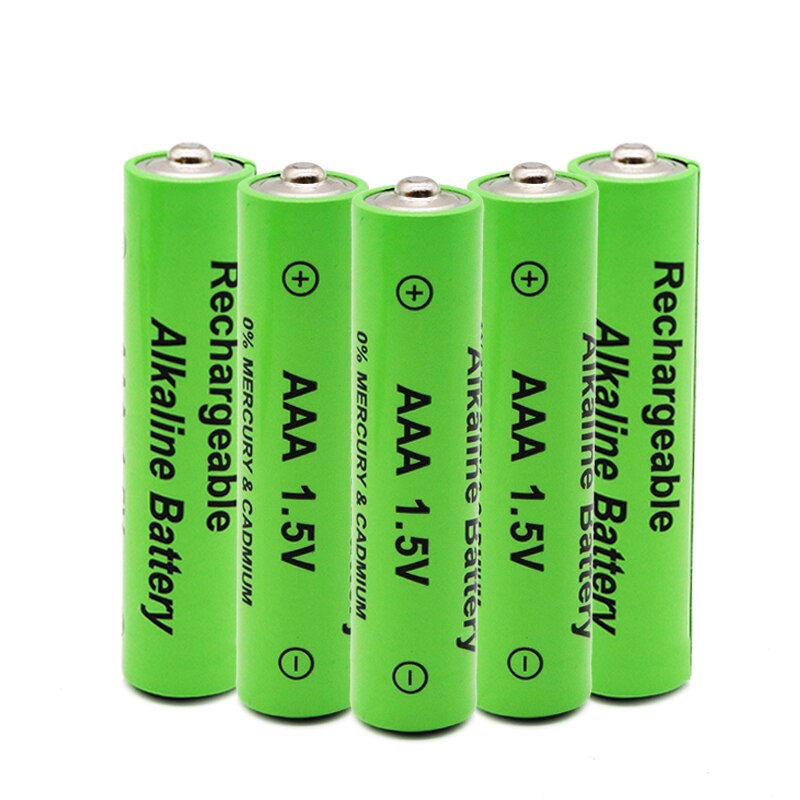 1-20PCS 100% AAA Battery 2200mah 1.5V Alkaline AAA rechargeable battery for Remote Control Toy light Batery