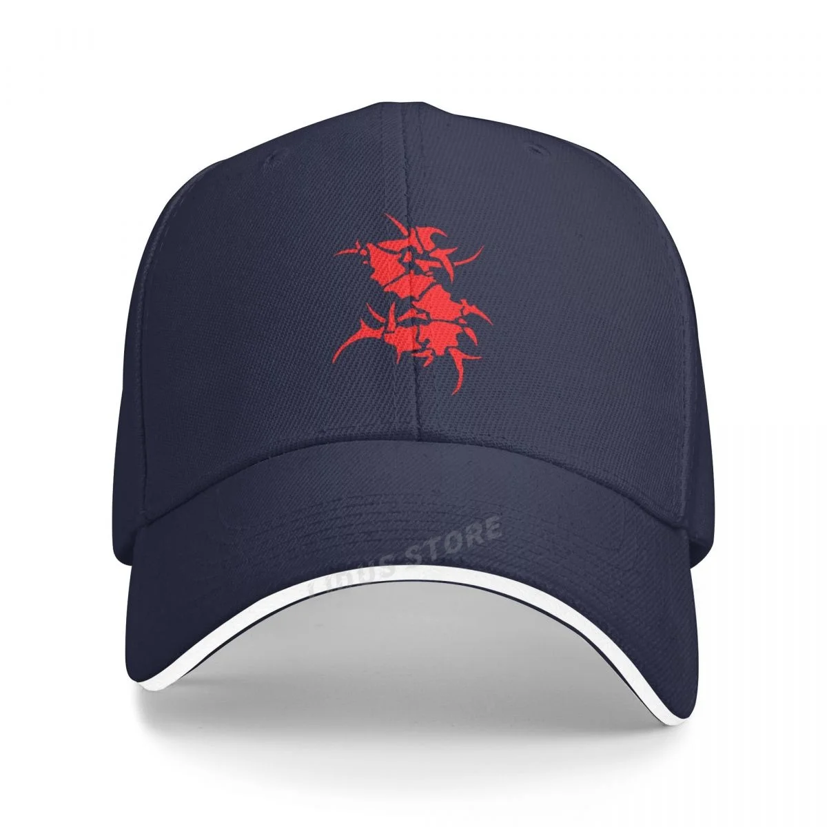 Gorra de béisbol Sepultura de banda de Heavy Metal brasileño, gorra de Death Metal Rock, gorra Tribal de Sepultura para hombres, sombrero de Hip Hop Punk Rock: Azul marino