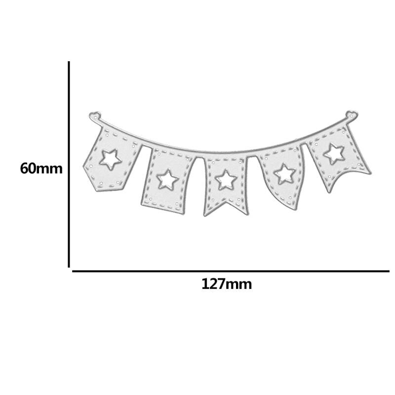 Metal Cutting Dies Circle Frame Stencils For DIY Scrapbooking Embossing Paper Wedding Cards Die Cuts Photo Album Making Craft