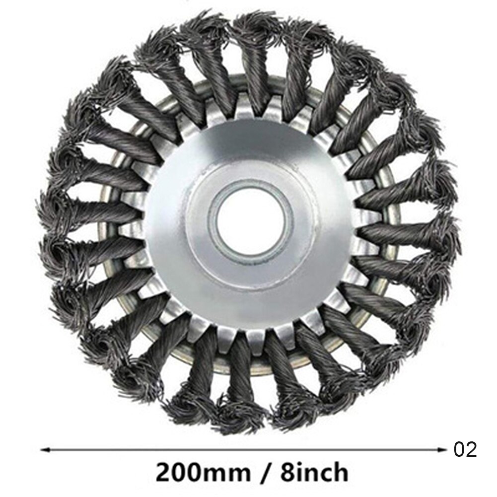 Brush Cutting Head Steel Wire Grass Trimmer Head Brushcutter Gearbox Gearhead Lawnmover Part Replace Adapter for Garden Tool: 8inch