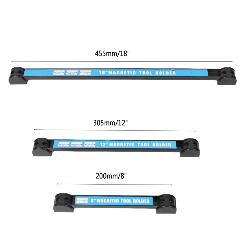 8 "12" 18 "Magnetische Gereedschaphouder Bar Organisator Opbergrek Mes Moersleutel Tang