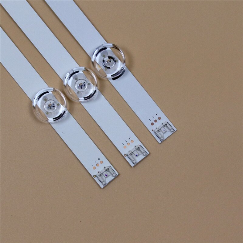 TV LED Bars For LG 32LF630V 32LF6310 32LF620B 32LF620V 32LF6300 32LF6319 32LF650V LED Backlight Strip Kit 6LED Lamp Lens 3 Bands