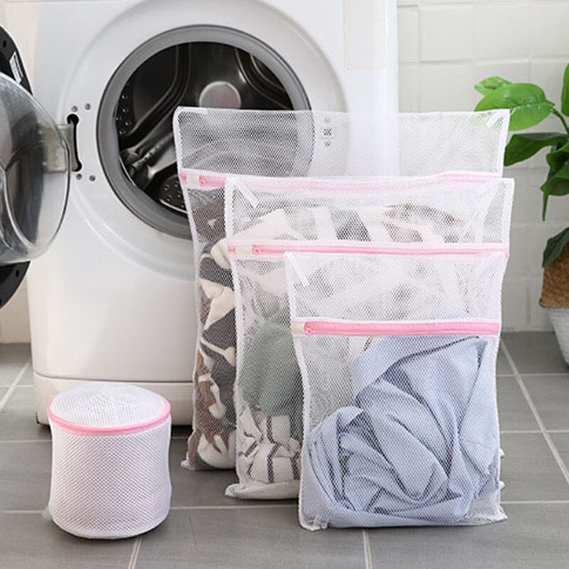 1/4/5 st / set mesh tvättpåse underkläder tvättpåsar resor specialkläder vårdväska tvättmaskin kläder skyddsnät