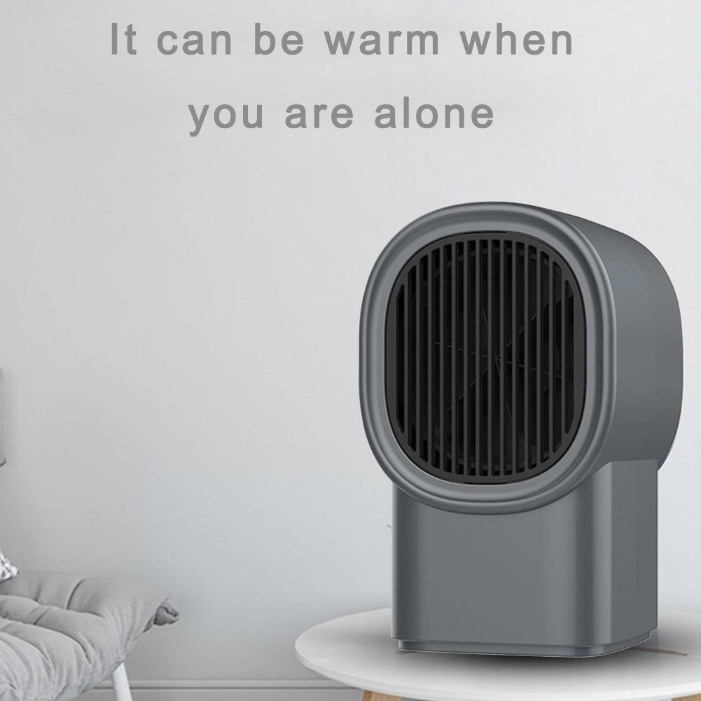 Mini calentador de 400w, radiador de calefacción portátil blanco y negro, ventilador de escritorio portátil de aire para oficina, para calentadores de calentador doméstico Ele Q0P1