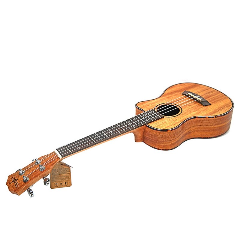 Ukelele acústico Tenor de 26 pulgadas, 4 cuerdas, guitarra de viaje, madera, caoba, instrumento musical