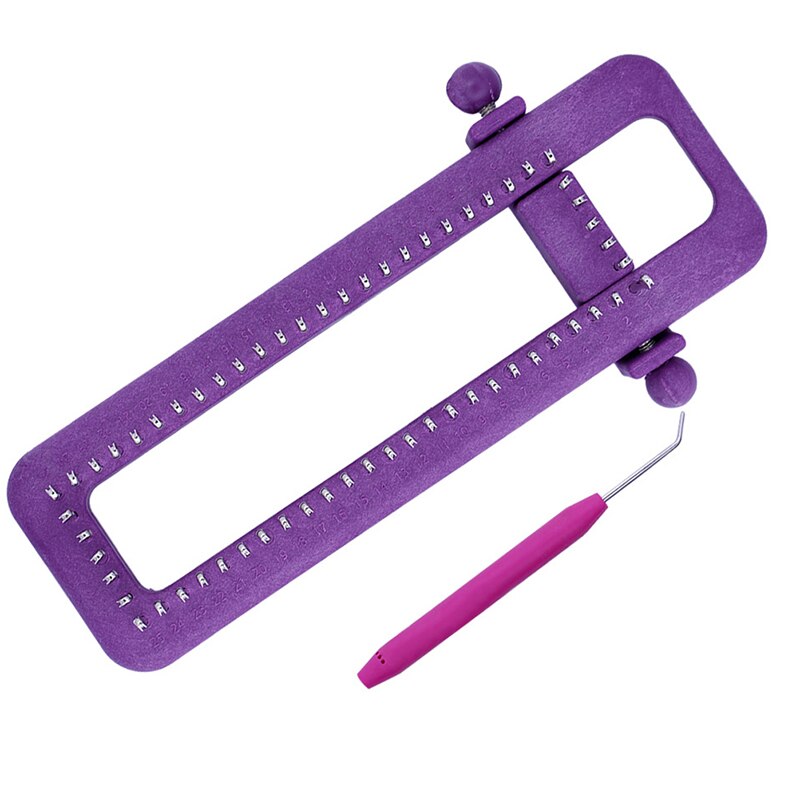 Adjustable Sock Loom Kit Knitting Socks Scarf Hat DIY Hand Craft Tool