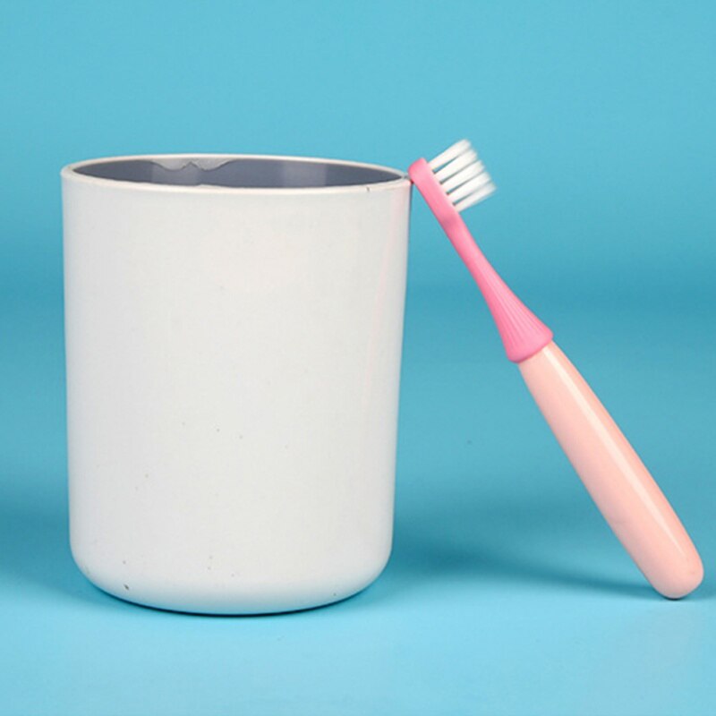 3Stck/Bausatz freundlicher Zahnbürste niedlich Karikatur Bär Kaninchen Silikon Weiche Zahn Pinsel Anti Unterhose Tragbare Zähne Pinsel Für freundlicher Baby