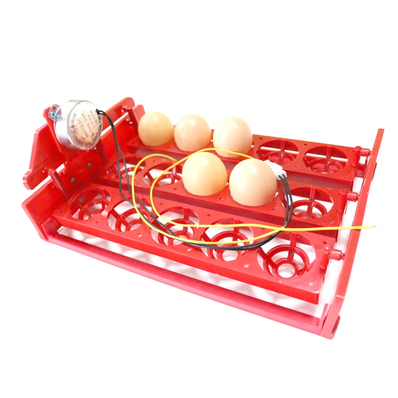 15 æg inkubator æg bakke 3 * 5 huller automatisk inkubator æg bakke automatisk dreje æg fjerkræ inkubation udstyr