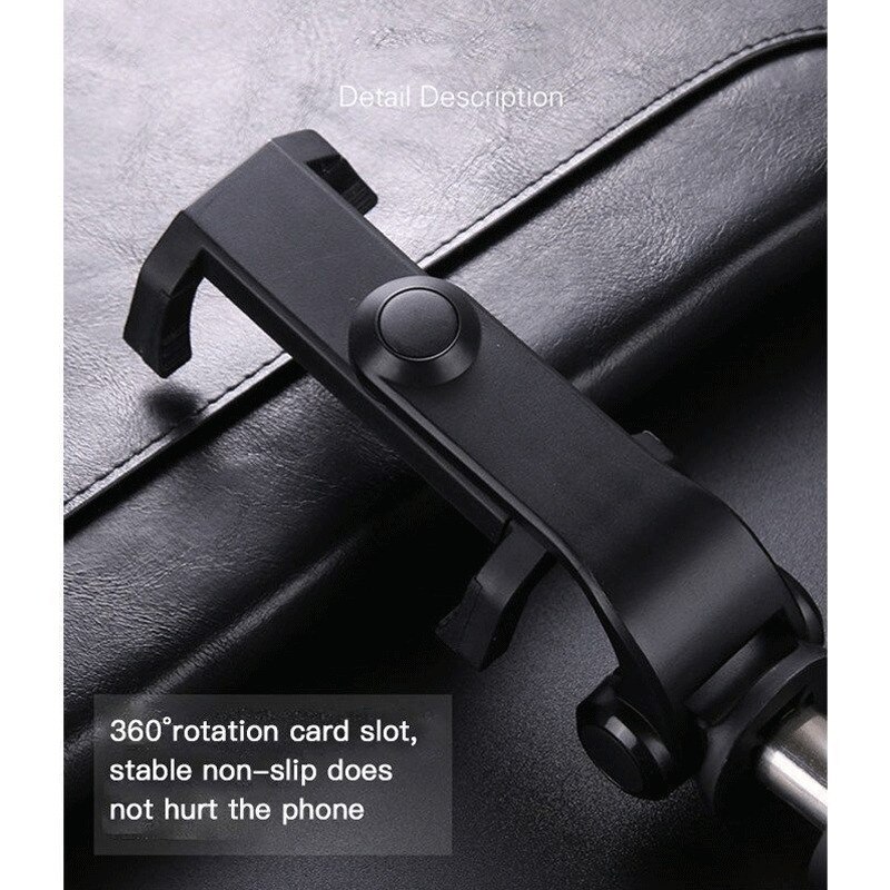 Bluetooth Selfie Stick Tripod - Extendable 185mm Folded Length - Remote Shutter - Phone Holder
