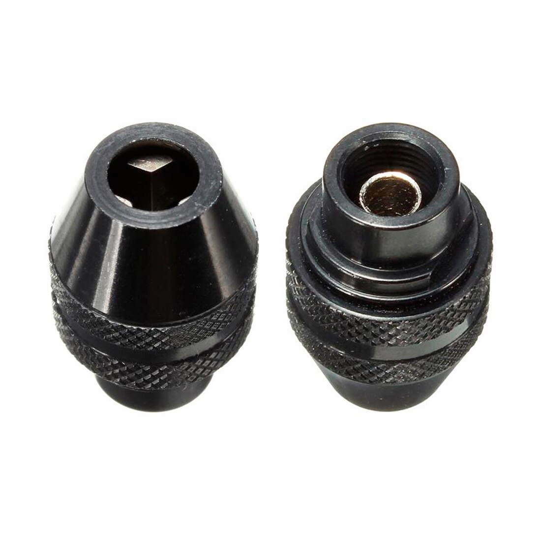 M8x0.75 Long Tail 0.5-3.2mm Keyless Drill Chuck Mini Drill Collet Rotary Tools for Dremel Power Tool Accessories