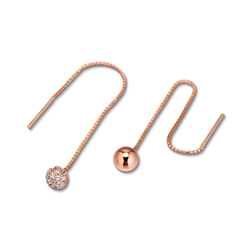 CKK Lucido & Pavimenta Il Branello Orecchini a pendaglio Pendientes Brincos 925 Gioielli in argento sterling Oorbellen kolczyki Aretes de mujer Orecchino