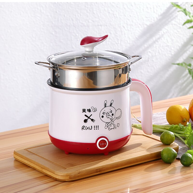 Electric Mini Rice Cooker 1.8L Non-stick Cooking Machine Single/Double Layer Available Pot Multi Electric Rice Cooker