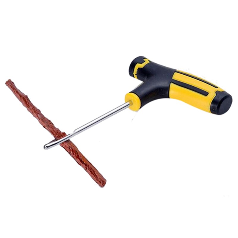 Kit d'outils de réparation de pneus de voiture sans chambre à air, 8 pièces/ensemble, pour camion d'urgence, moto, vélo, crevaison rapide, bloc de bouchon