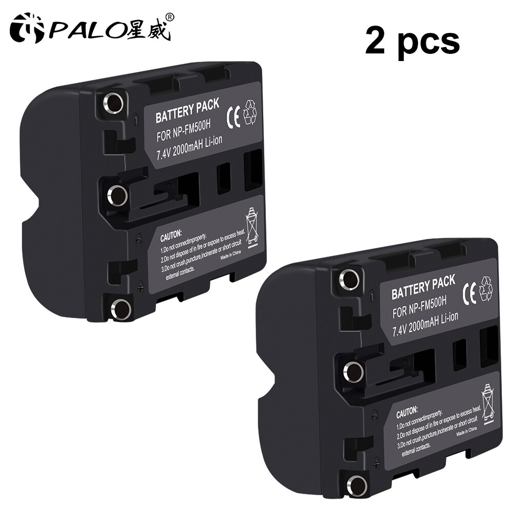 Sony Original NP-FM500H NP FM500H FM50 Kamera Batterie A57 A65 A77 A450 A560 A580 A900 A58 A99 A550 A200 A300 a350 A700 F717: 2Stck