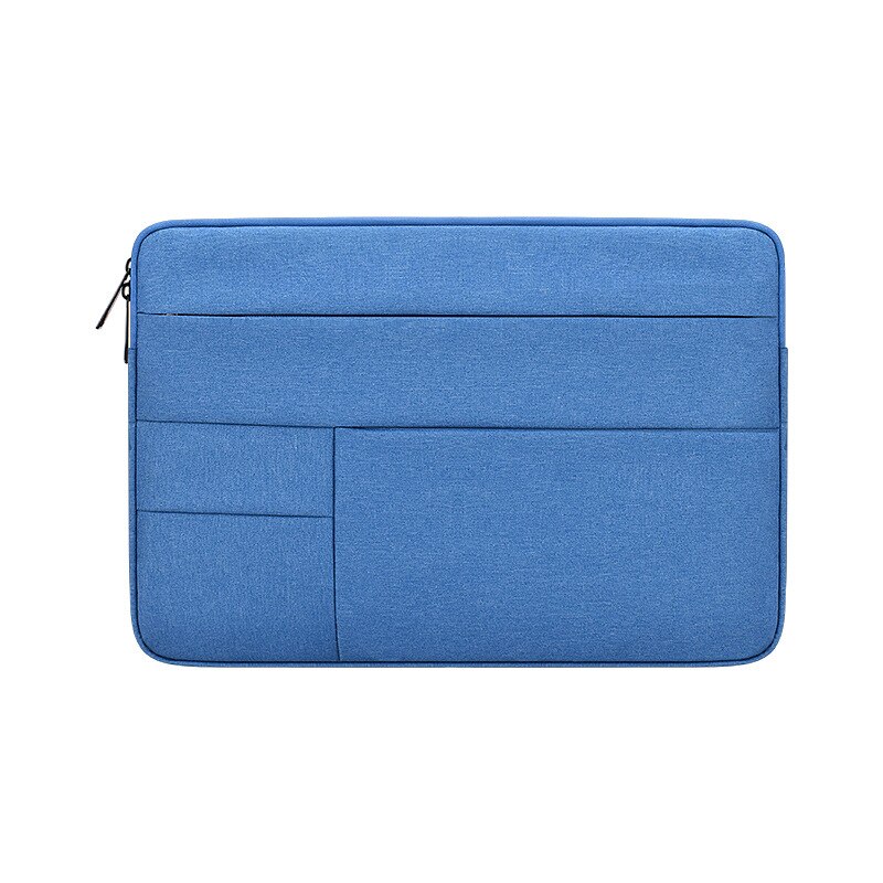 Laptop Bag For Macbook Air Pro Retina 11 13 15 Notebook Sleeve Waterproof Case Pocket Bag Tablet Cover For DELL Xiaomi Lenovo: Blue / 15.6 inch