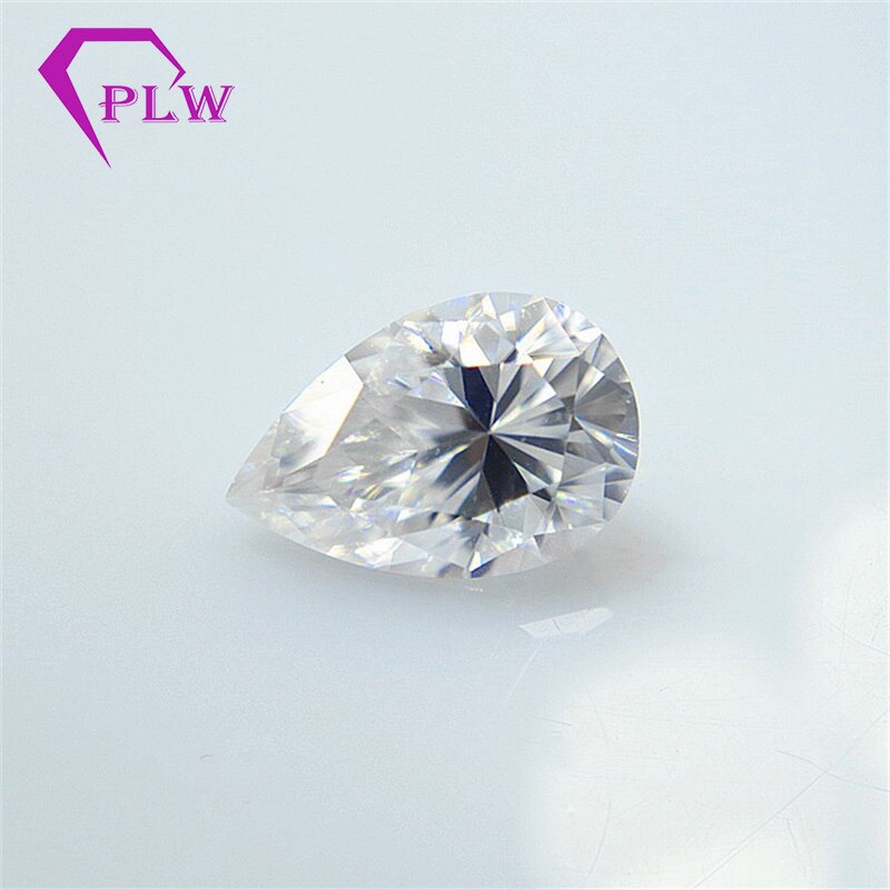 Provence bijoux D couleur laboratoire cultivé moissanite 0.5carat 4*6mm VVS 3ex forme de poire pour bague bracelet collier boucle d'oreille