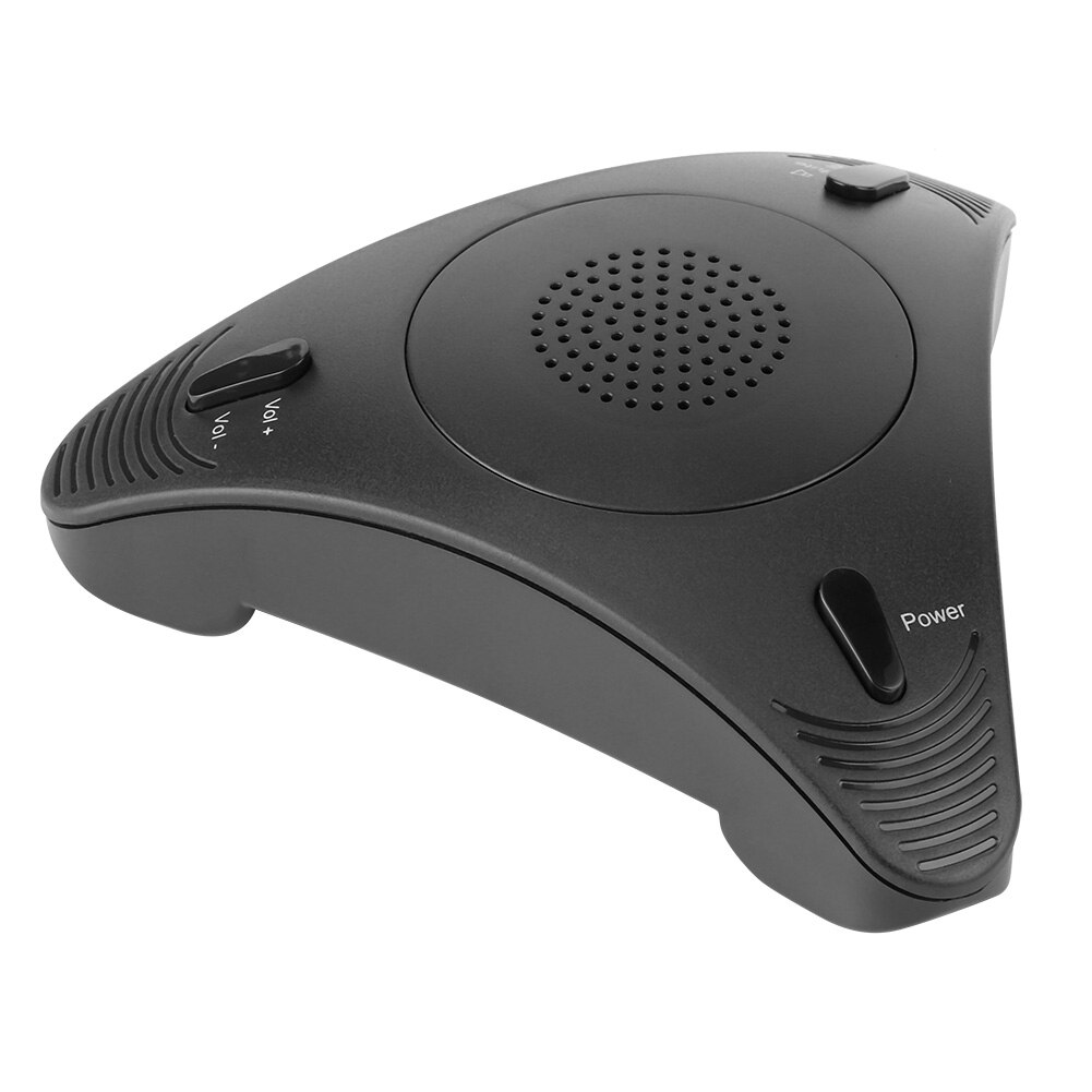 USB 2.0 Desktop Computer Conference Omnidirectional Condenser Microphone Mic Speaker Speakerphone for Business Video Meeting