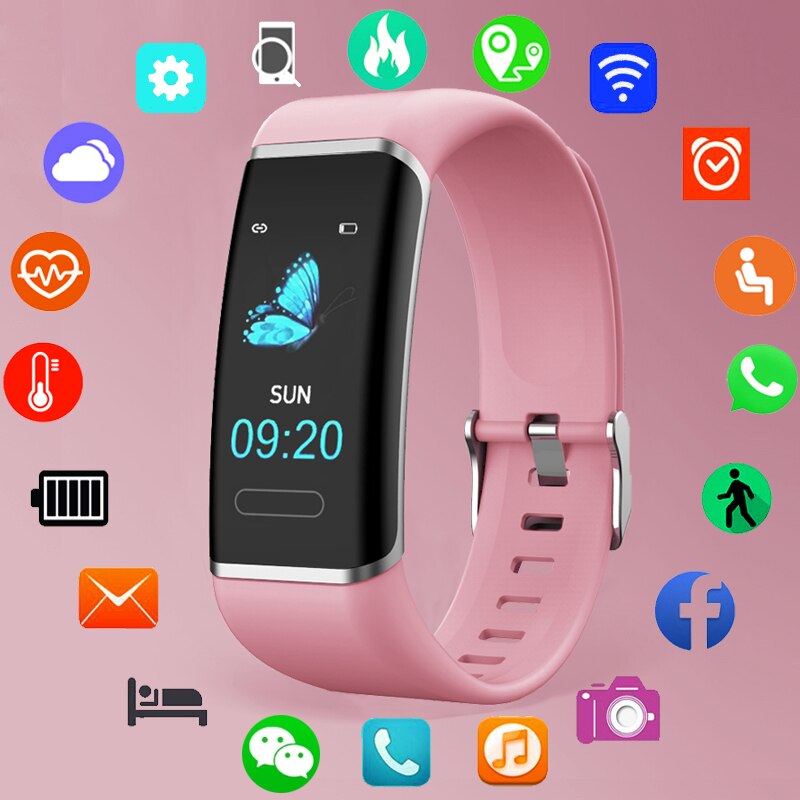 Digitale Horloge Vrouwen Mannen Sport Horloges Elektronische Led Dames Polshorloge Voor Vrouwen Vrouwelijke Klok Fitness Horloge CT6