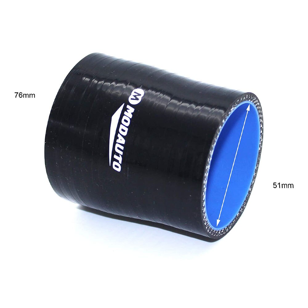MODAUTO EUROPA S.L. Accesorios Coche. Manguera de Silicona Acoplador, Tubo de Silicona Reductor, Universal, 3/4 Capas, Alto Rendimiento, Modelo E356: E356EDiametro 51-76 mm