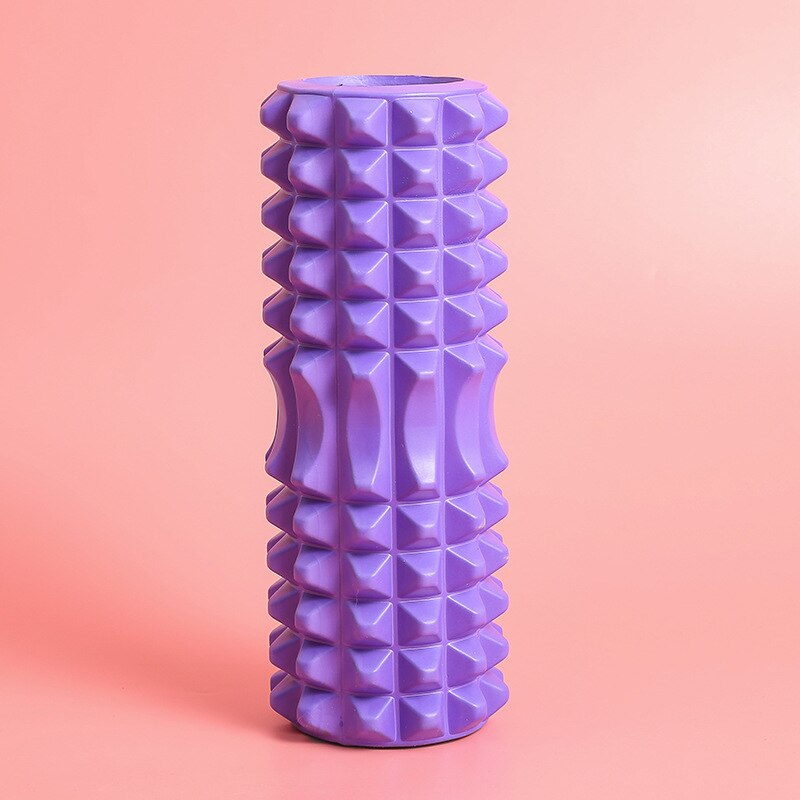 Foam Yoga Column Shaft Relaxing Muscle Wolf Tooth Stick Massage Roller Thin Calf Useful Product Fascia Fitness Equipment Roller