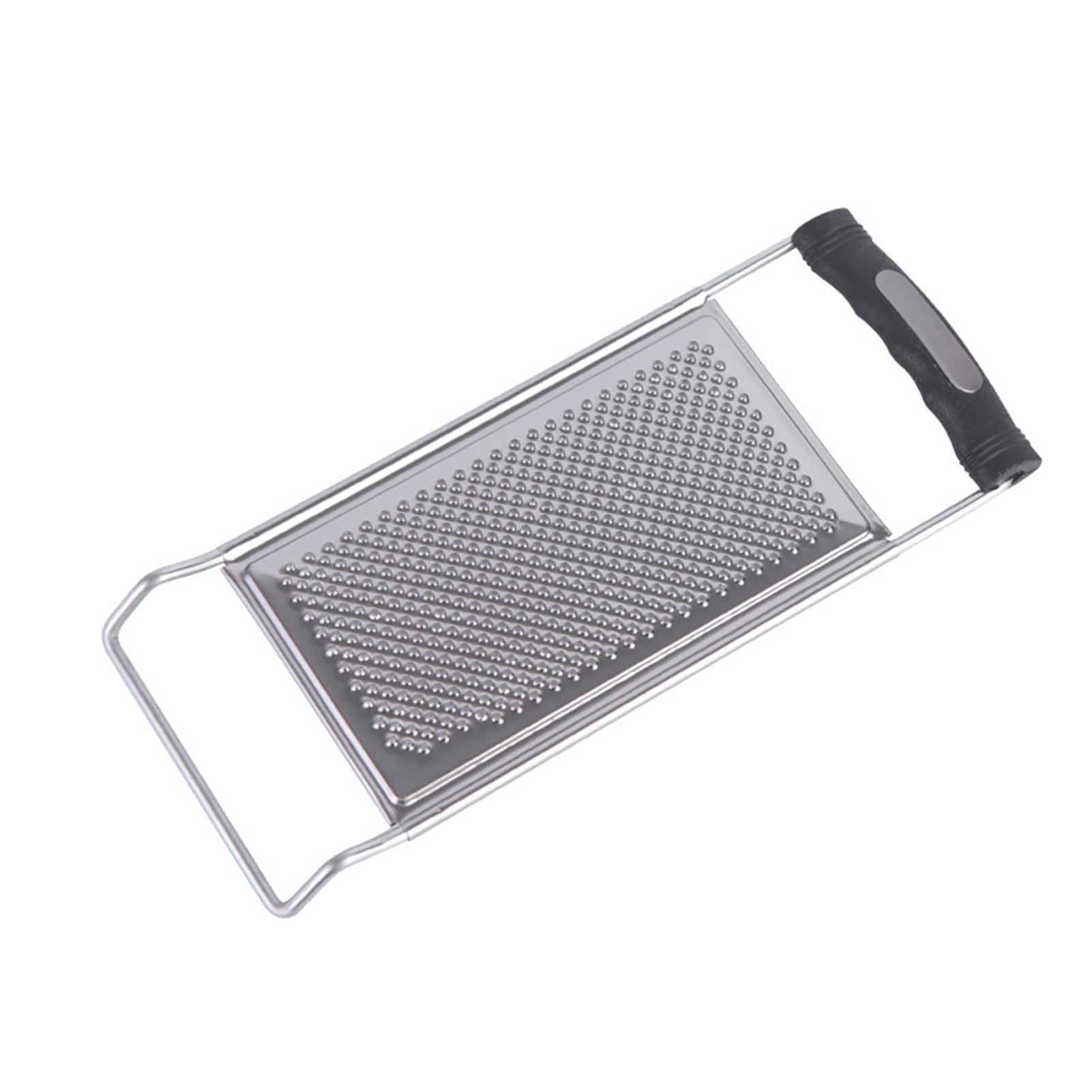 Rvs Geen Skid Bodem Platte Rasp Handheld Knoflook Rasp Keuken Gadget voor Gember Zachte Handvat Keuken Gereedschap Gadgets LB: Licht Geel