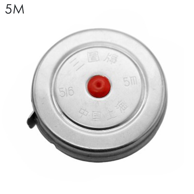 Tape Measure 1m 2m 3m Mini Retractable Tape For Home Factory Office Stainless Steel Woodworking Tape Measure: Stainless Steel 5M