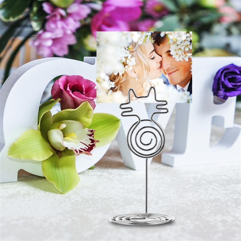 12 pz ristorante ufficio segnaposto da tavolo supporto da tavolo impostazione etichetta clip casa ufficio Deposito