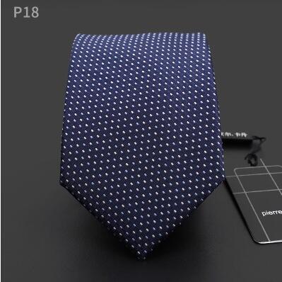 Mænd hals slips silke forlænget 160 cm lange 8 cm bredde blå slips forretning: 3