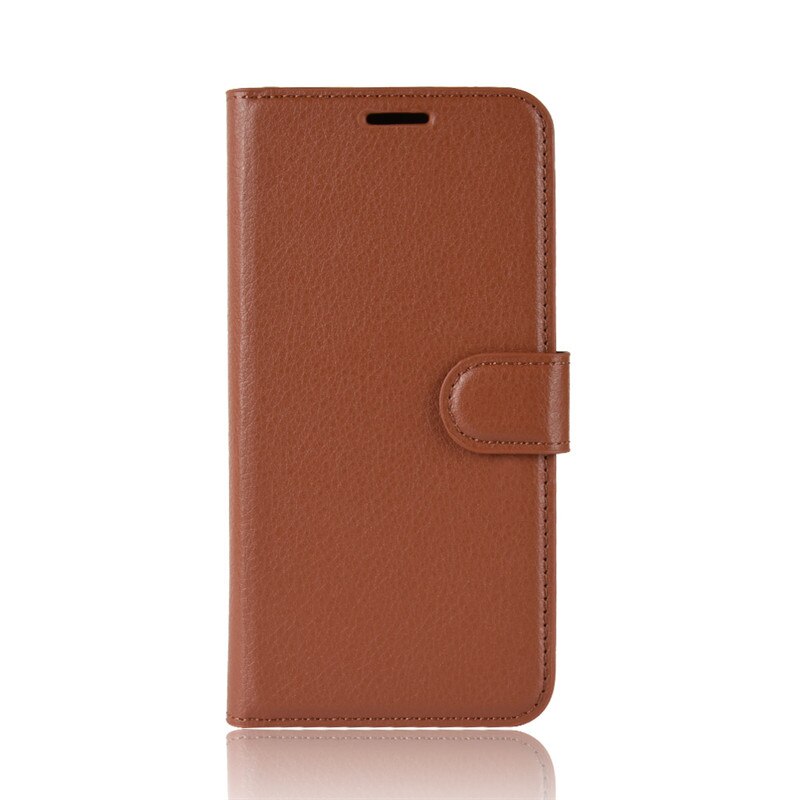 for alcatel 3 Case alcatel 3L Case Flip Luxury PU Leather Phone Case For Alcatel 3L 5053Y 5053D 5053K 5039D Case Cover: for alcatel 3L / Brown